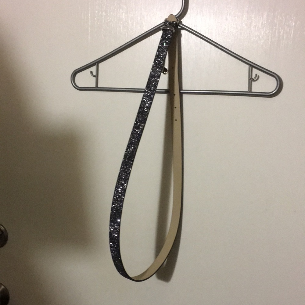 Old Navy Sparkling Silver Belt